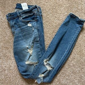 Abercrombie Distressed Jeans